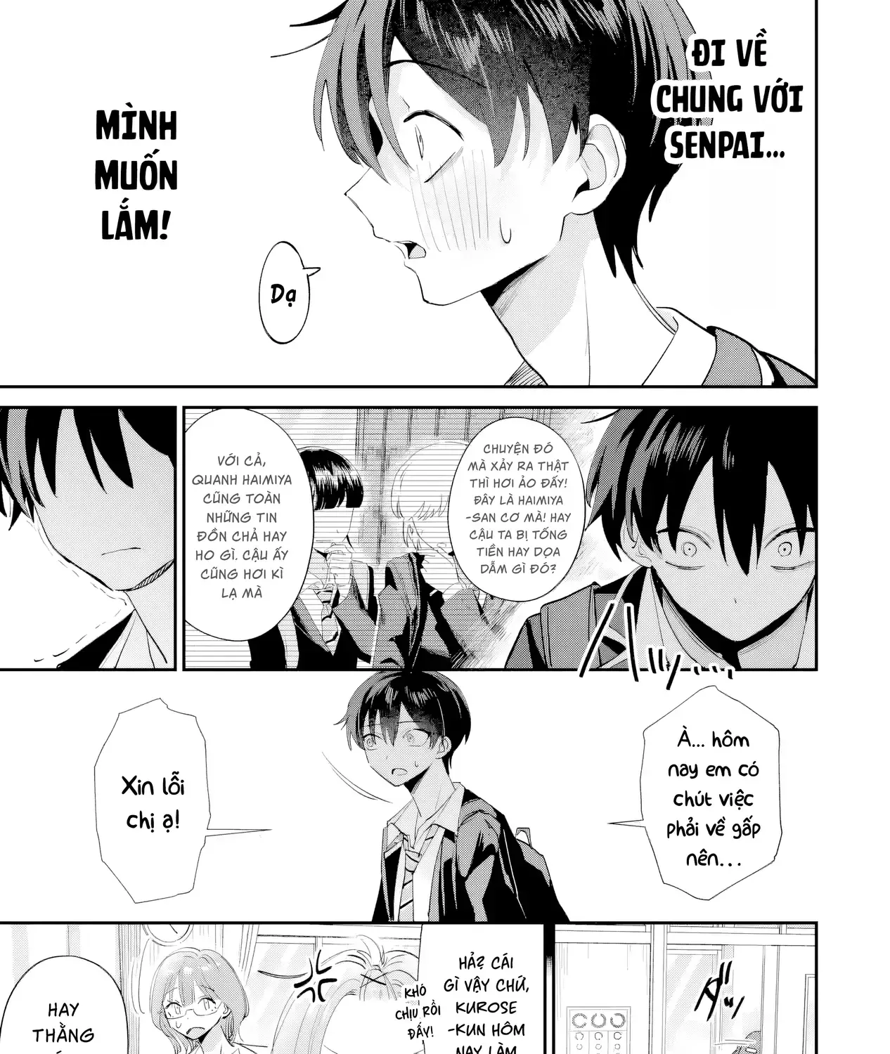 Haimiya-Senpai Vừa Đáng Sợ Lại Vừa Đáng Yêu! Chap 20 - Next Chap 21
