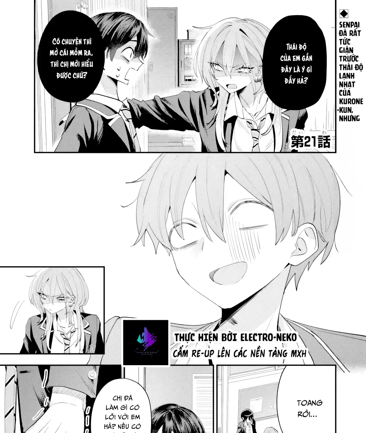 Haimiya-Senpai Vừa Đáng Sợ Lại Vừa Đáng Yêu! Chap 21 - Next Chap 22