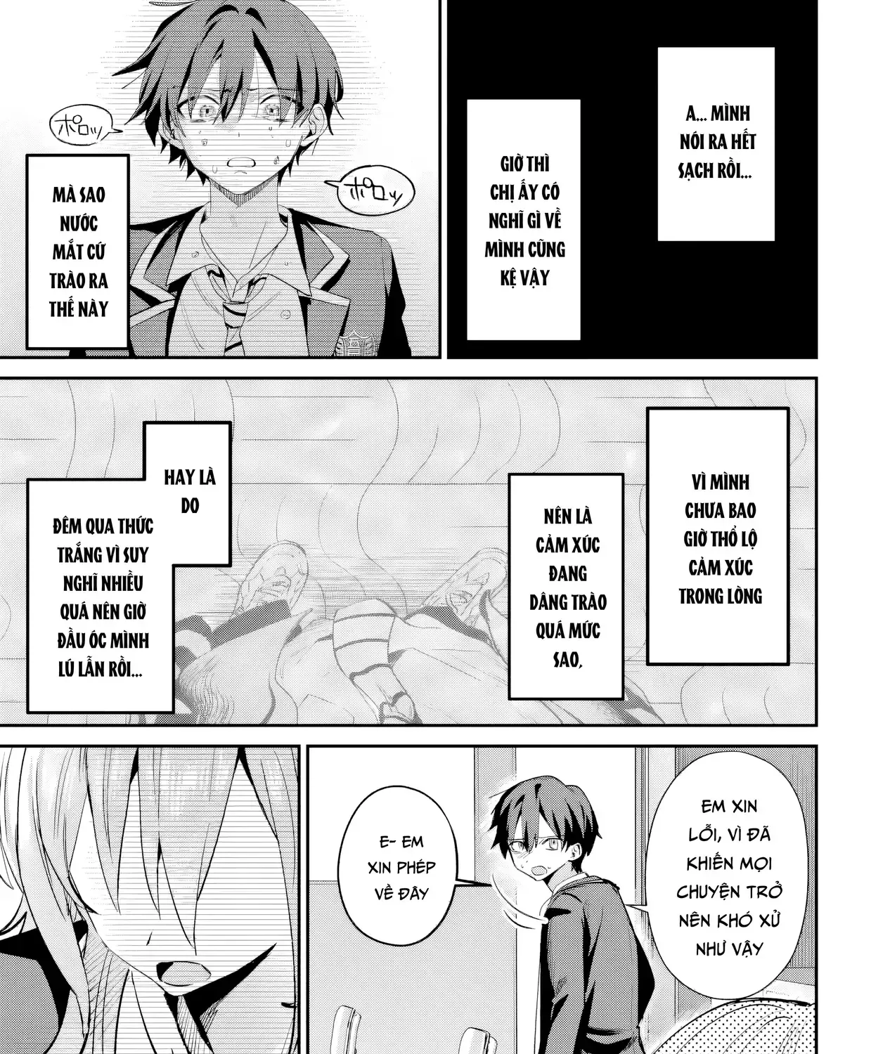 Haimiya-Senpai Vừa Đáng Sợ Lại Vừa Đáng Yêu! Chap 22 - Next Chap 23