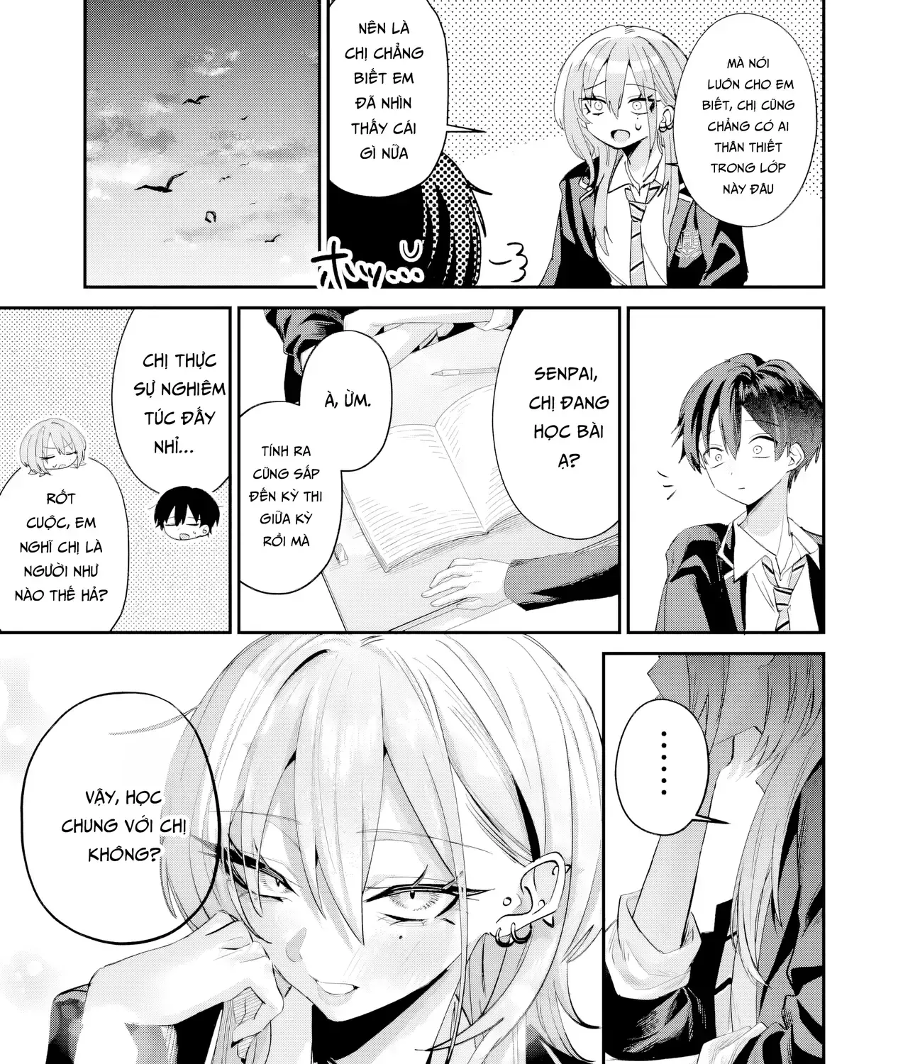Haimiya-Senpai Vừa Đáng Sợ Lại Vừa Đáng Yêu! Chap 22 - Next Chap 23