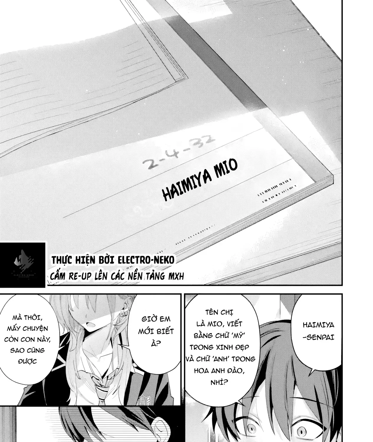 Haimiya-Senpai Vừa Đáng Sợ Lại Vừa Đáng Yêu! Chap 23 - Next Chap 24