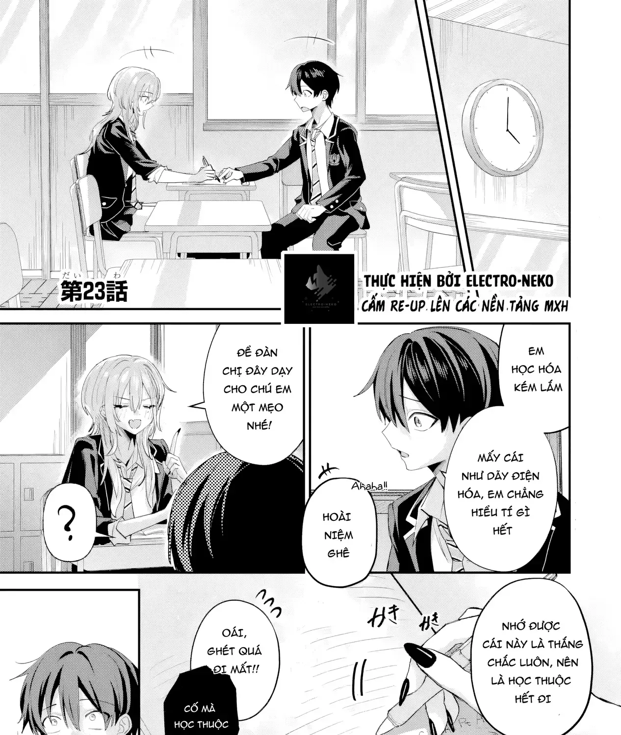 Haimiya-Senpai Vừa Đáng Sợ Lại Vừa Đáng Yêu! Chap 23 - Next Chap 24