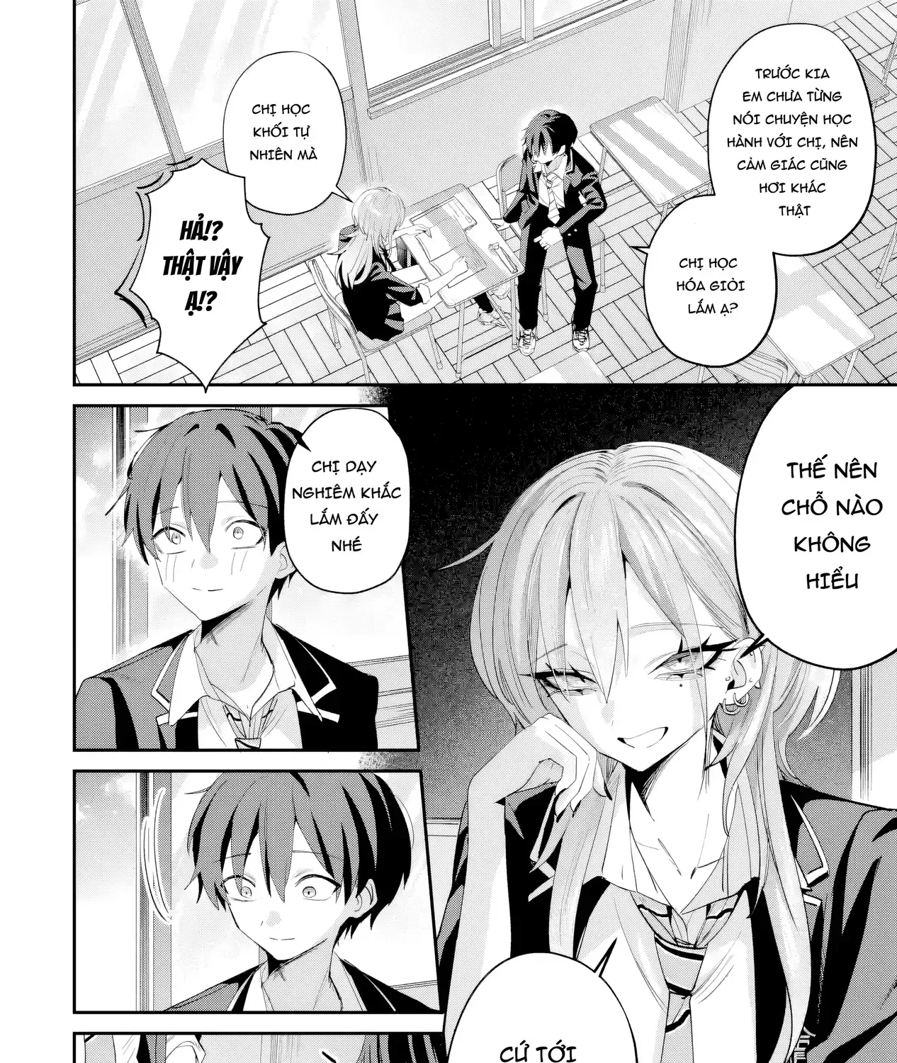 Haimiya-Senpai Vừa Đáng Sợ Lại Vừa Đáng Yêu! Chap 23 - Next Chap 24