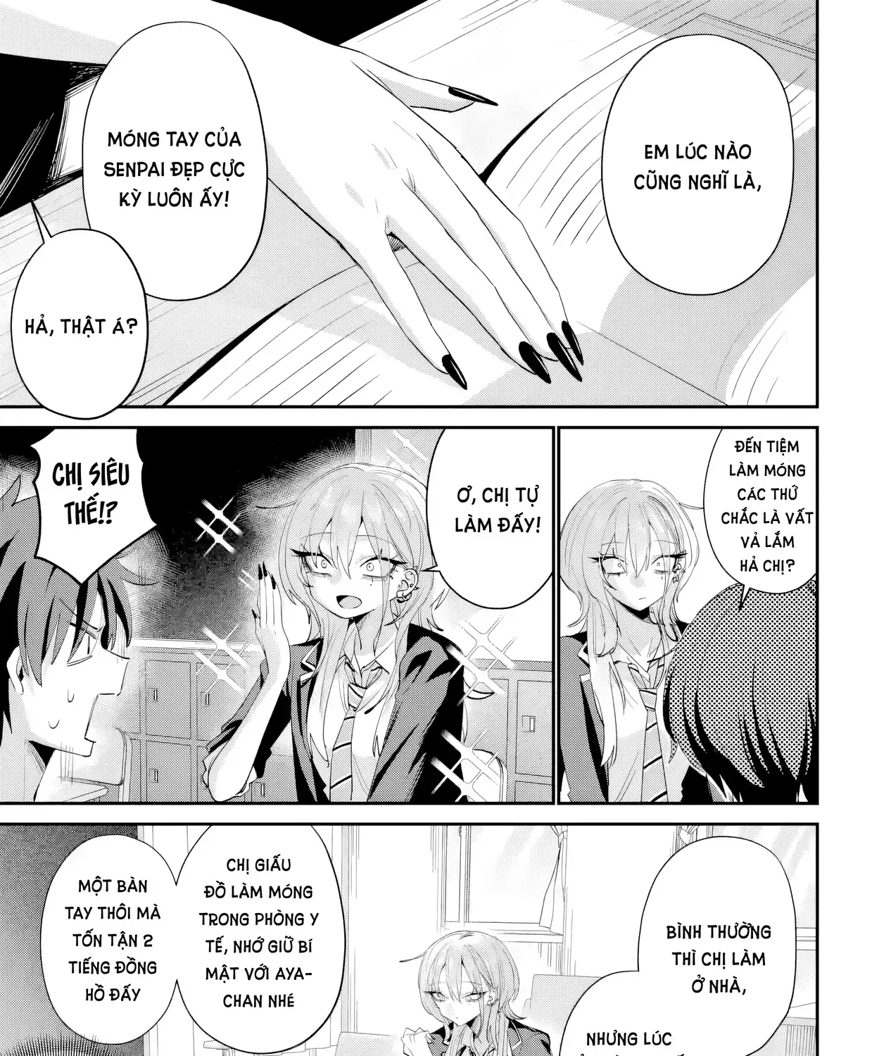 Haimiya-Senpai Vừa Đáng Sợ Lại Vừa Đáng Yêu! Chap 24 - Next Chap 25