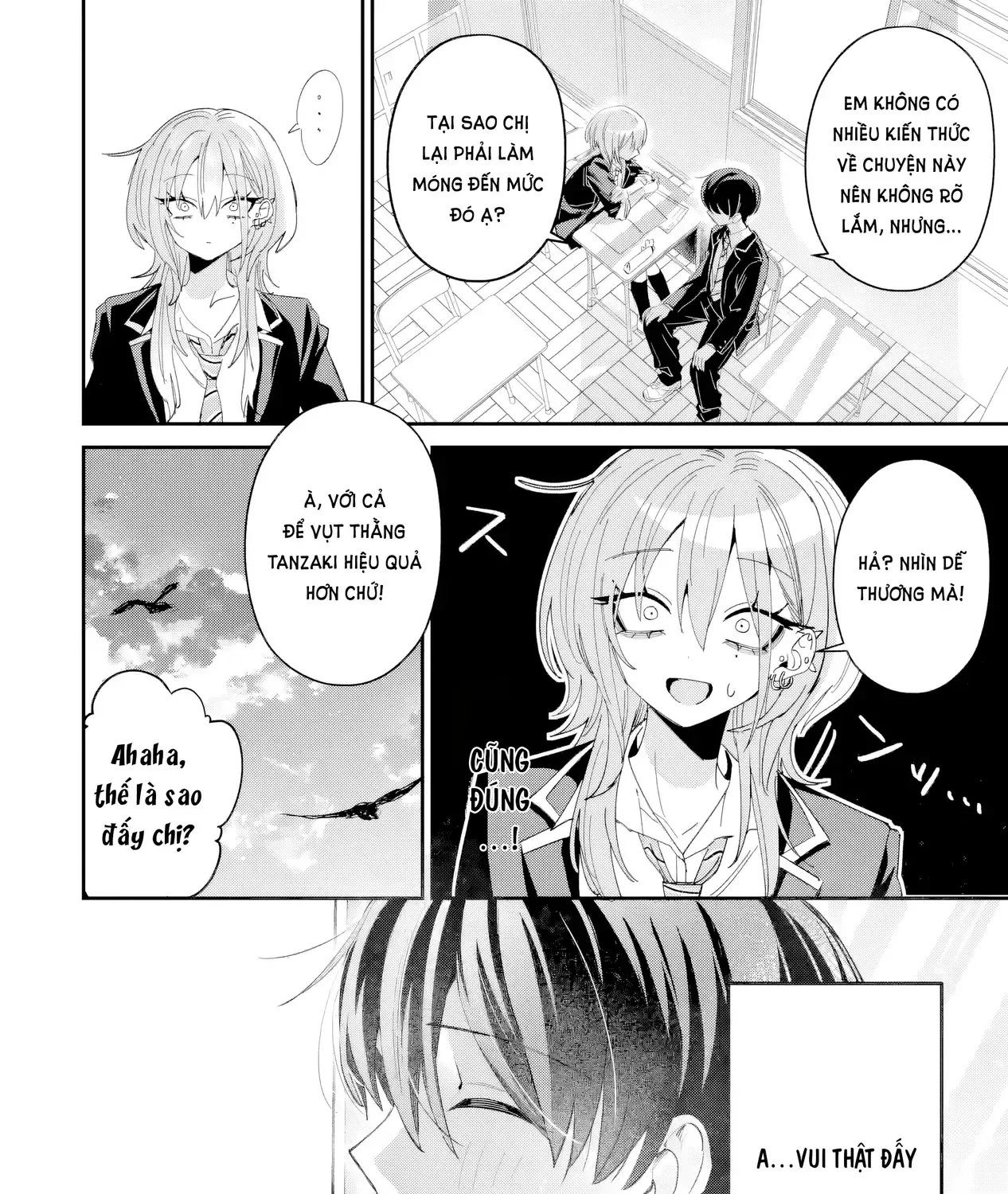 Haimiya-Senpai Vừa Đáng Sợ Lại Vừa Đáng Yêu! Chap 24 - Next Chap 25