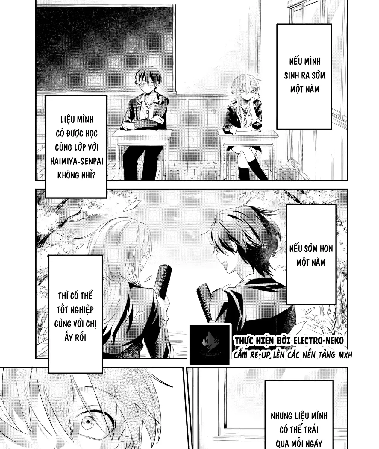 Haimiya-Senpai Vừa Đáng Sợ Lại Vừa Đáng Yêu! Chap 24 - Next Chap 25