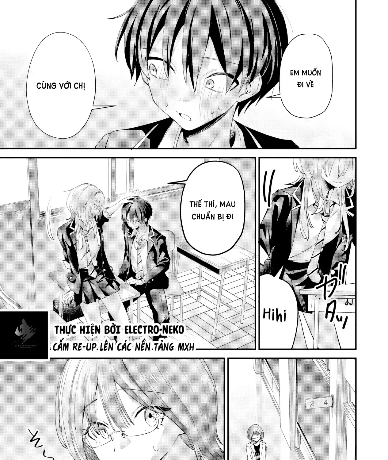 Haimiya-Senpai Vừa Đáng Sợ Lại Vừa Đáng Yêu! Chap 24 - Next Chap 25