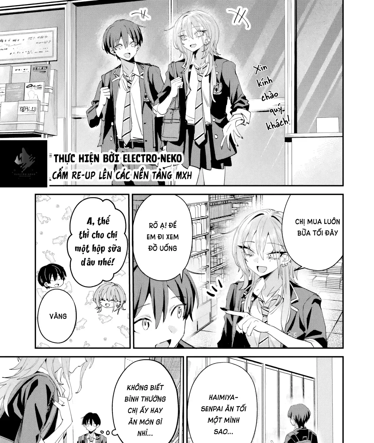 Haimiya-Senpai Vừa Đáng Sợ Lại Vừa Đáng Yêu! Chap 25 - Next Chap 26