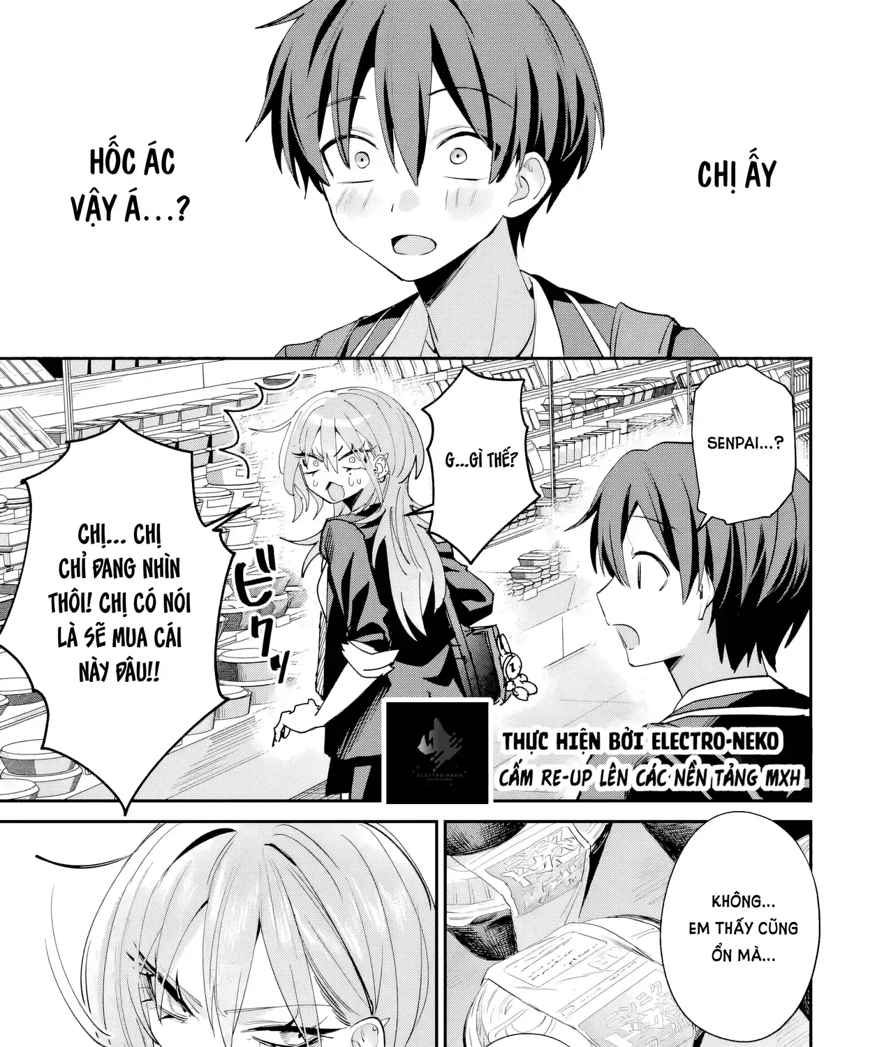 Haimiya-Senpai Vừa Đáng Sợ Lại Vừa Đáng Yêu! Chap 25 - Next Chap 26