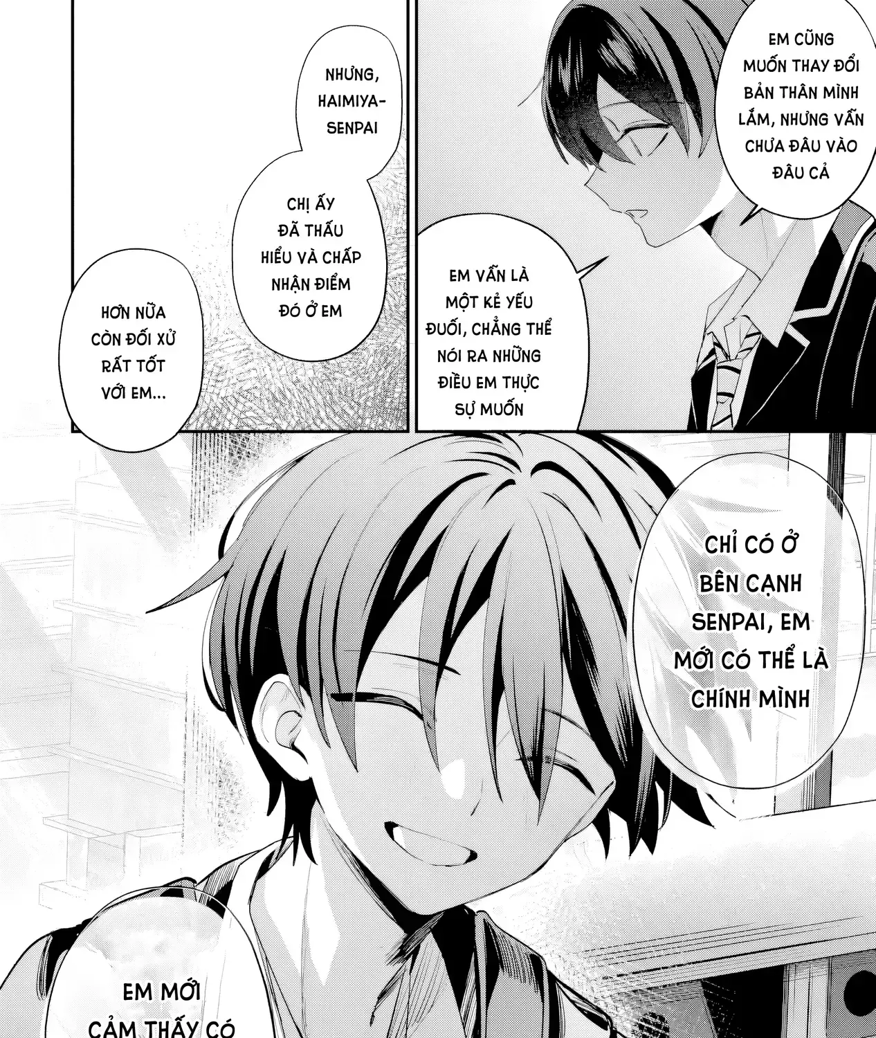 Haimiya-Senpai Vừa Đáng Sợ Lại Vừa Đáng Yêu! Chap 25 - Next Chap 26