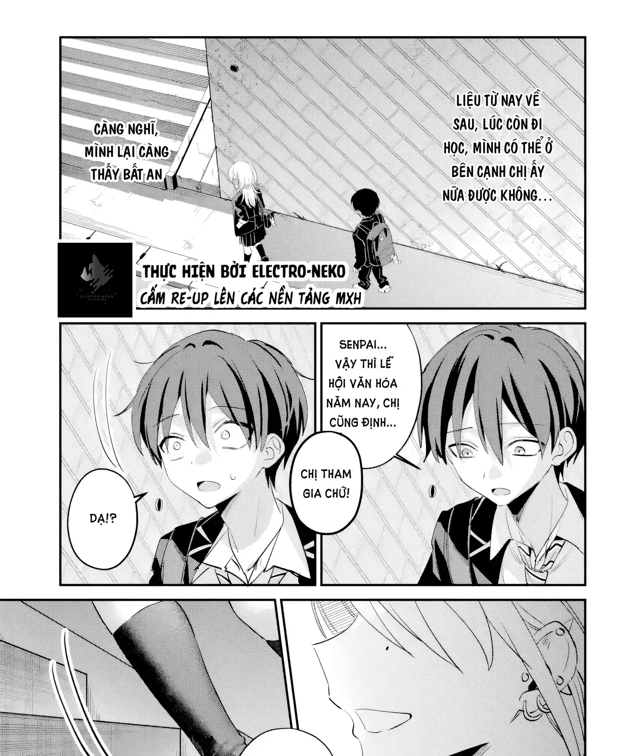 Haimiya-Senpai Vừa Đáng Sợ Lại Vừa Đáng Yêu! Chap 25 - Next Chap 26