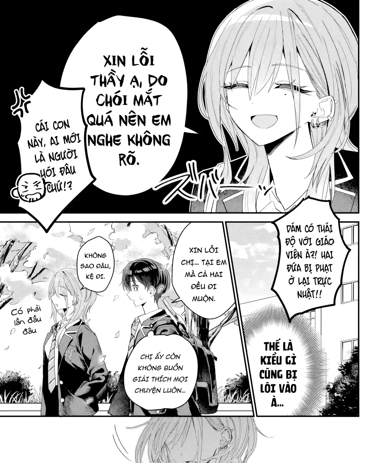 Haimiya-Senpai Vừa Đáng Sợ Lại Vừa Đáng Yêu! Chap 3 - Next Chap 4