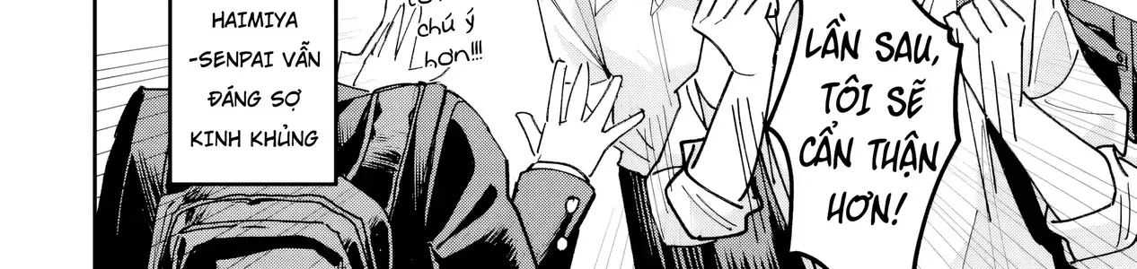 Haimiya-Senpai Vừa Đáng Sợ Lại Vừa Đáng Yêu! Chap 3 - Next Chap 4
