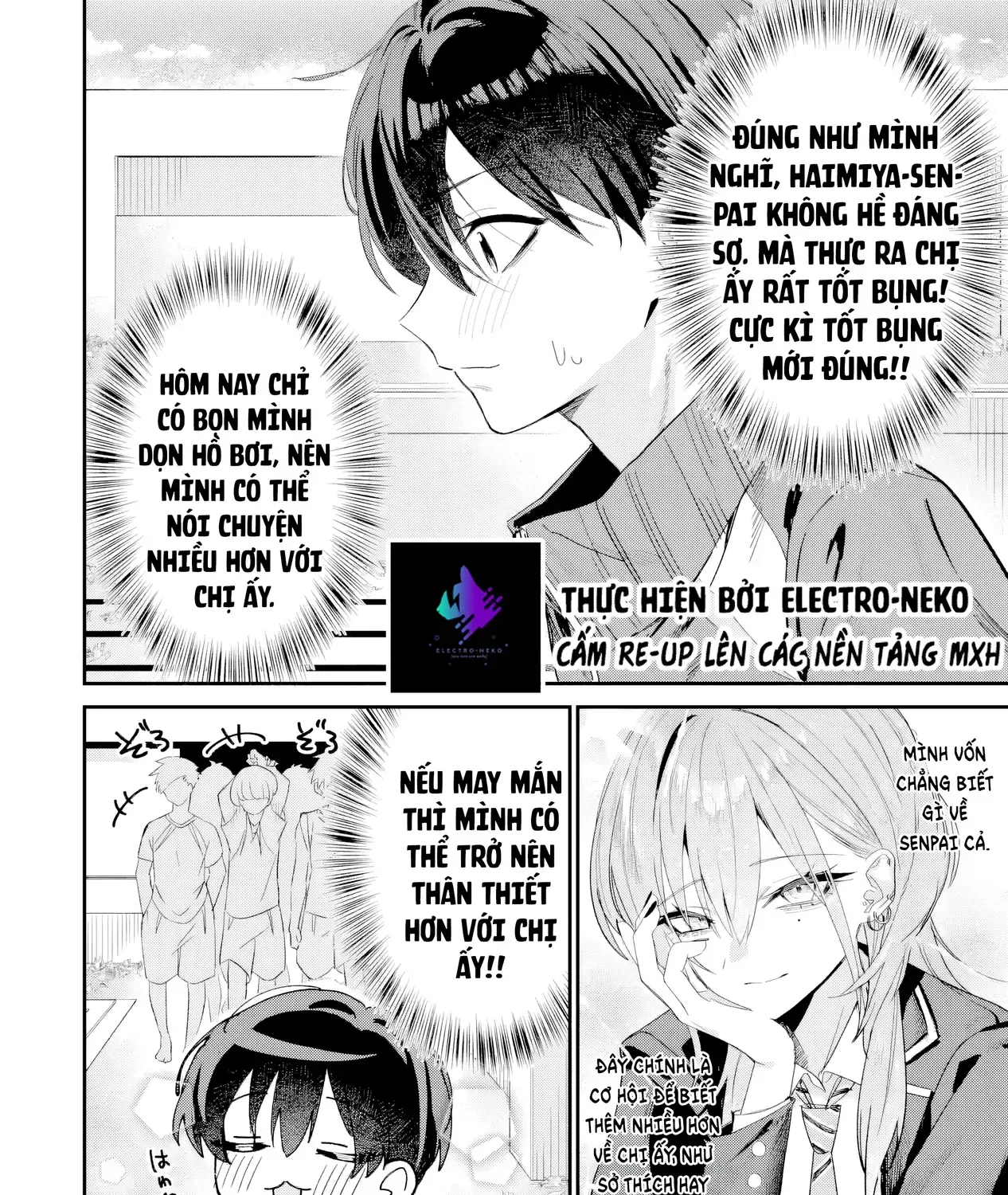 Haimiya-Senpai Vừa Đáng Sợ Lại Vừa Đáng Yêu! Chap 4 - Next Chap 5