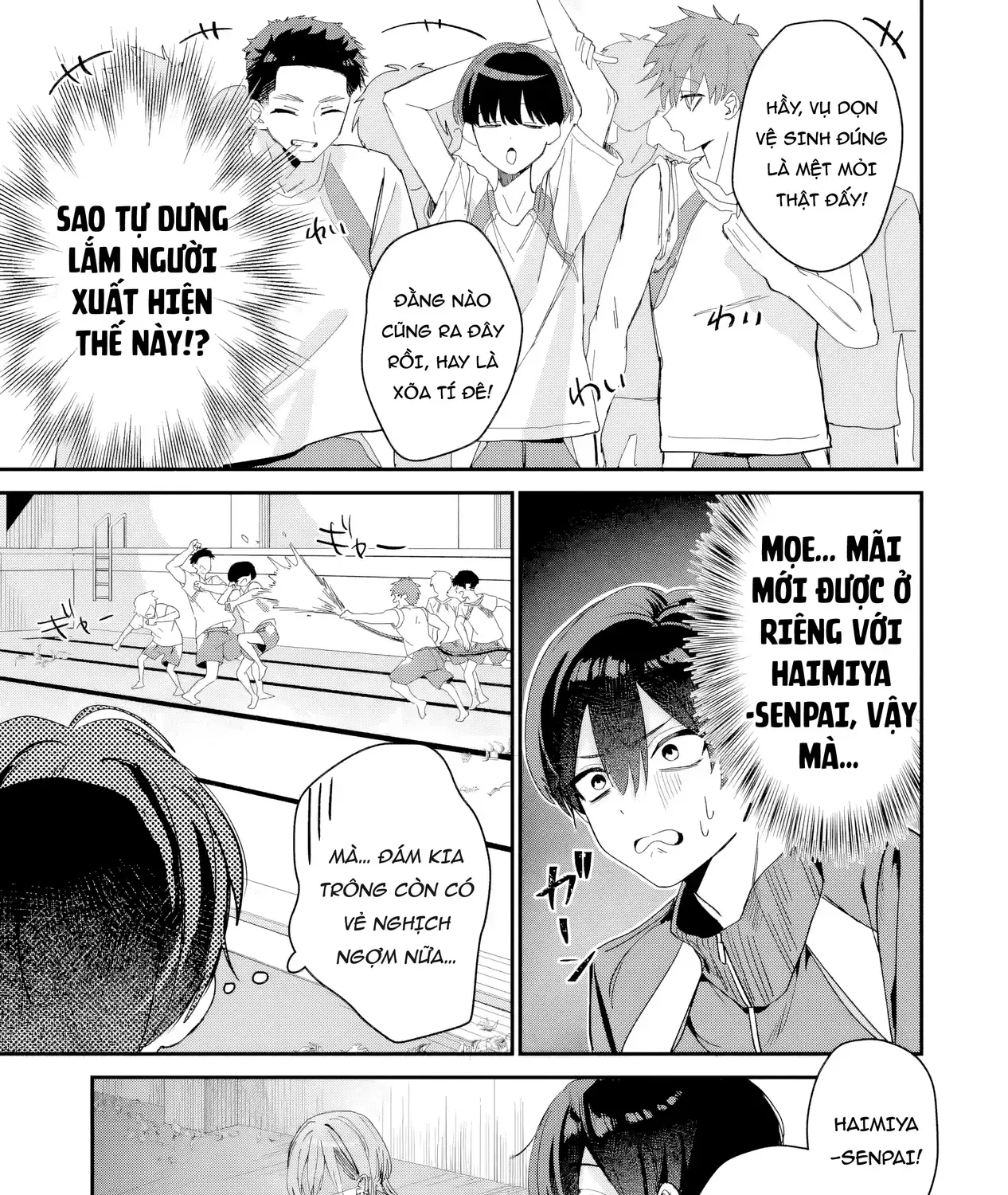 Haimiya-Senpai Vừa Đáng Sợ Lại Vừa Đáng Yêu! Chap 4 - Next Chap 5