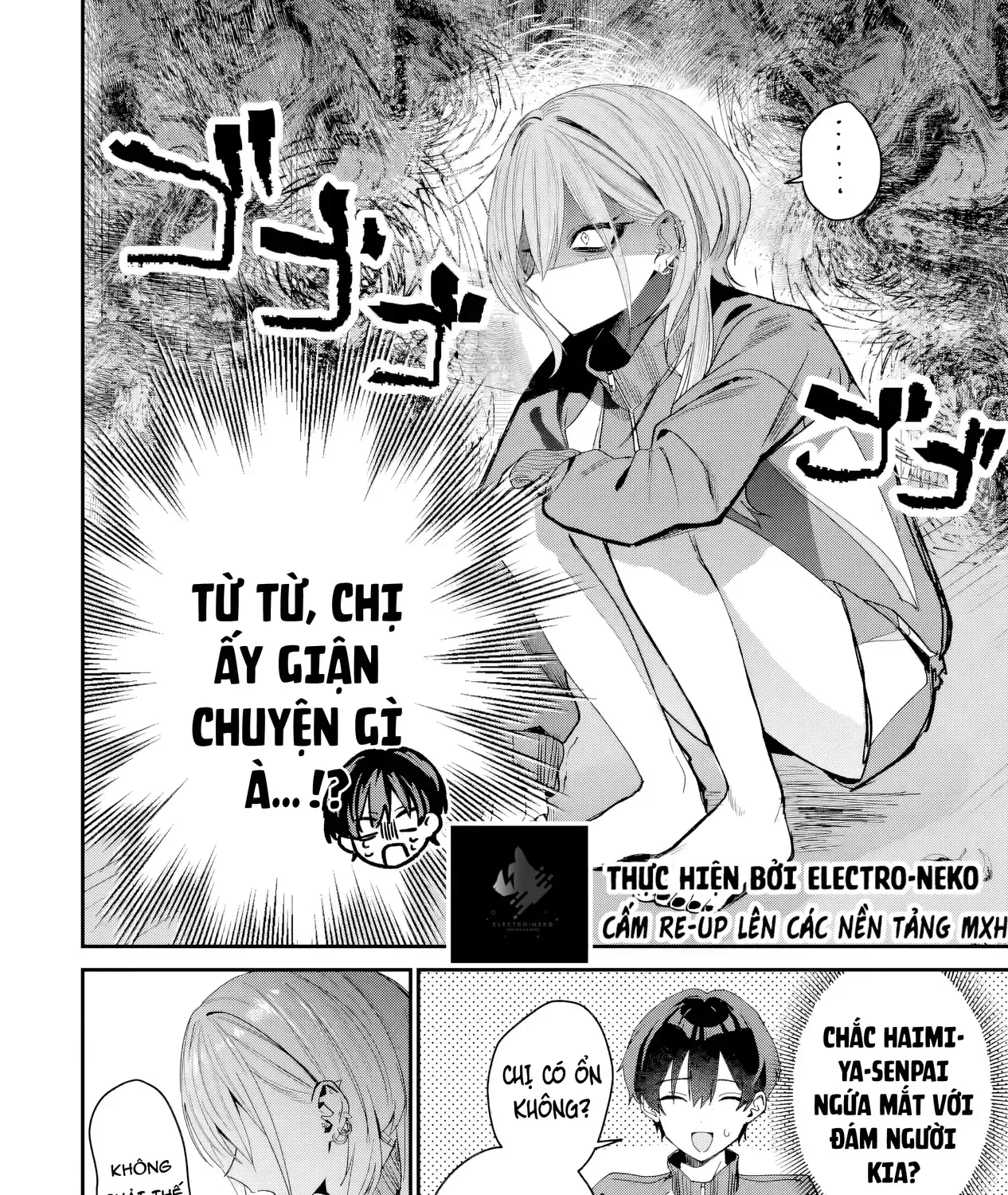 Haimiya-Senpai Vừa Đáng Sợ Lại Vừa Đáng Yêu! Chap 4 - Next Chap 5