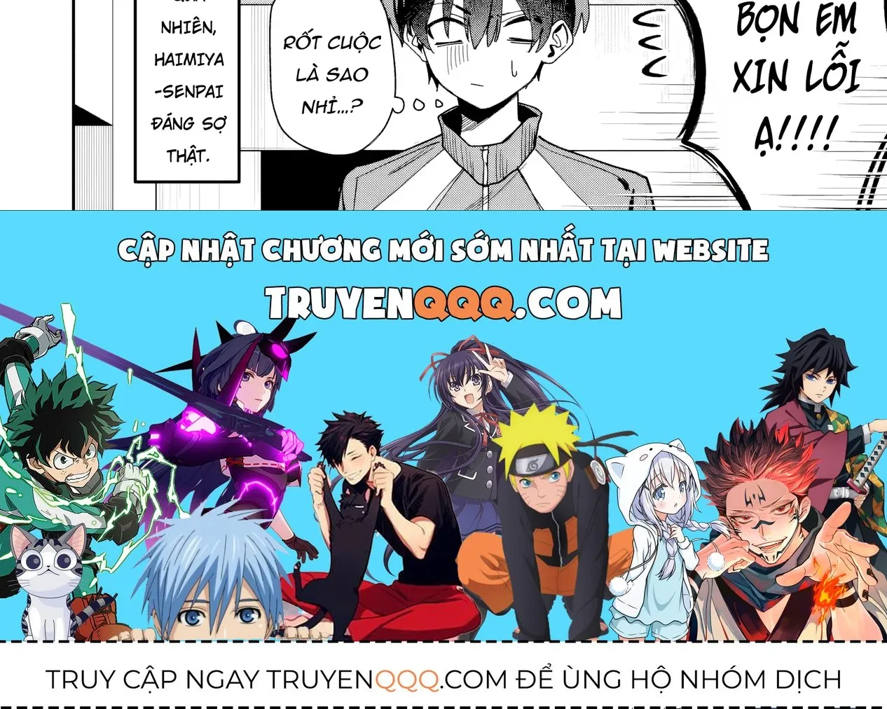 Haimiya-Senpai Vừa Đáng Sợ Lại Vừa Đáng Yêu! Chap 4 - Next Chap 5