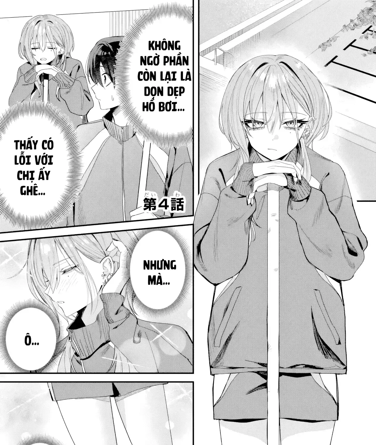 Haimiya-Senpai Vừa Đáng Sợ Lại Vừa Đáng Yêu! Chap 4 - Next Chap 5