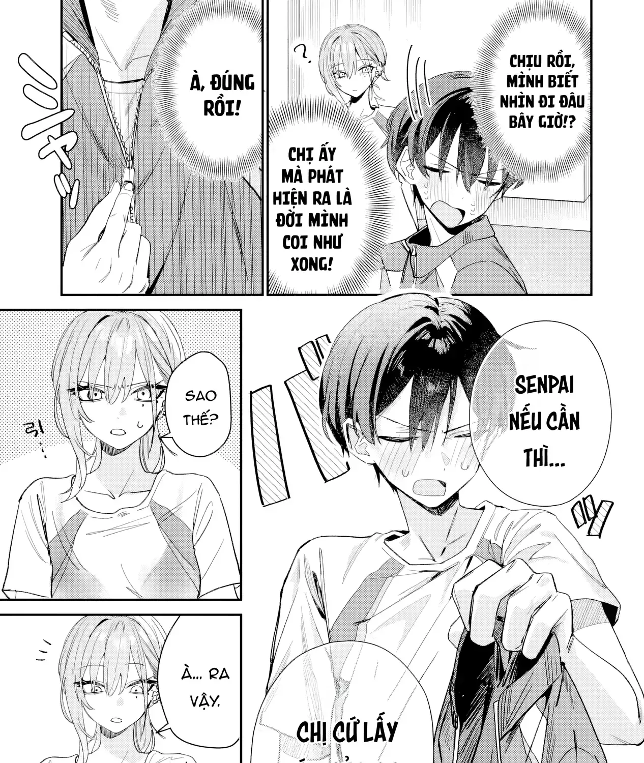 Haimiya-Senpai Vừa Đáng Sợ Lại Vừa Đáng Yêu! Chap 5 - Next Chap 6