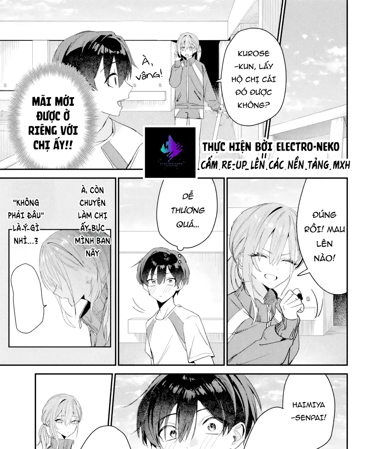 Haimiya-Senpai Vừa Đáng Sợ Lại Vừa Đáng Yêu! Chap 5 - Next Chap 6