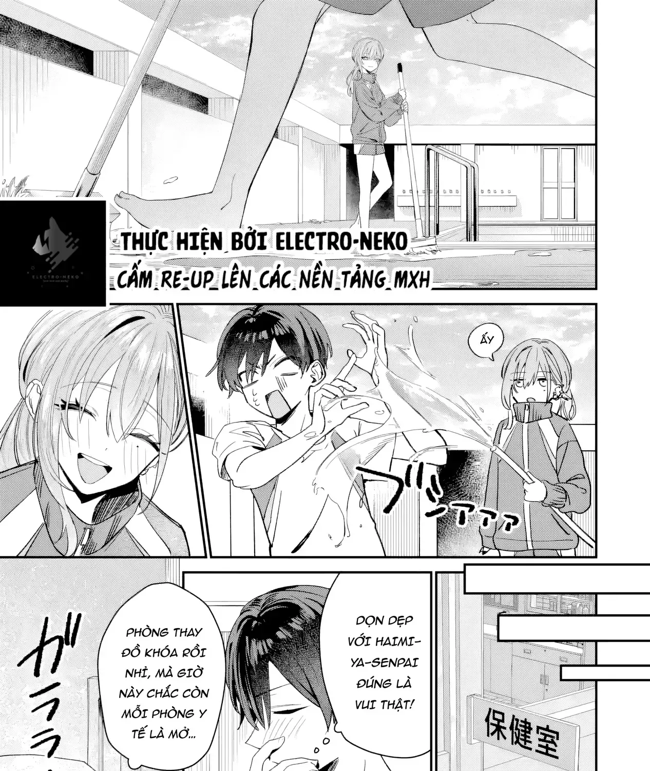 Haimiya-Senpai Vừa Đáng Sợ Lại Vừa Đáng Yêu! Chap 5 - Next Chap 6
