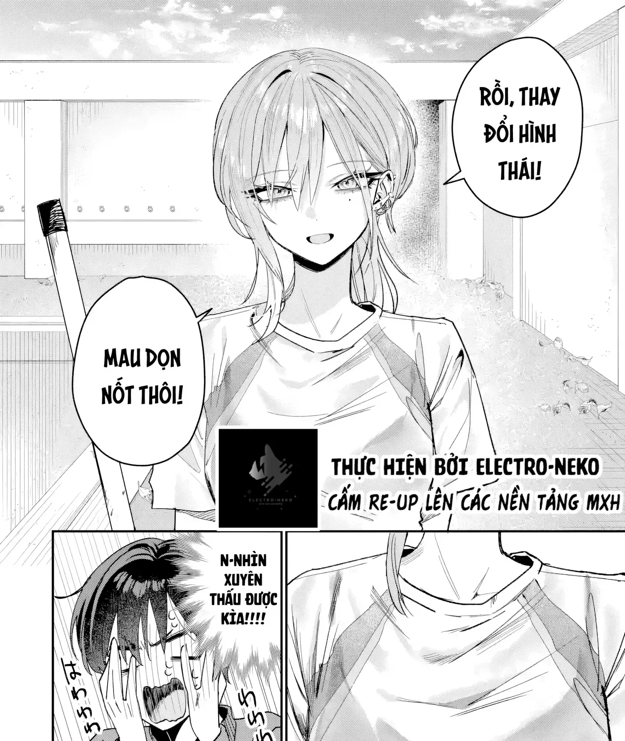 Haimiya-Senpai Vừa Đáng Sợ Lại Vừa Đáng Yêu! Chap 5 - Next Chap 6