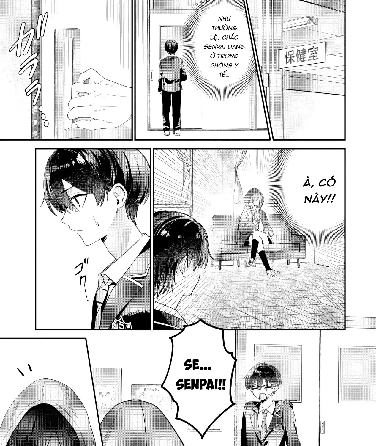 Haimiya-Senpai Vừa Đáng Sợ Lại Vừa Đáng Yêu! Chap 6 - Next Chap 7