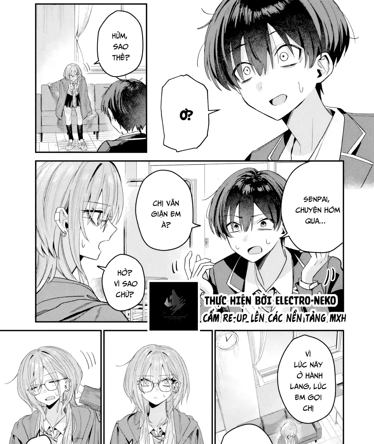 Haimiya-Senpai Vừa Đáng Sợ Lại Vừa Đáng Yêu! Chap 6 - Next Chap 7