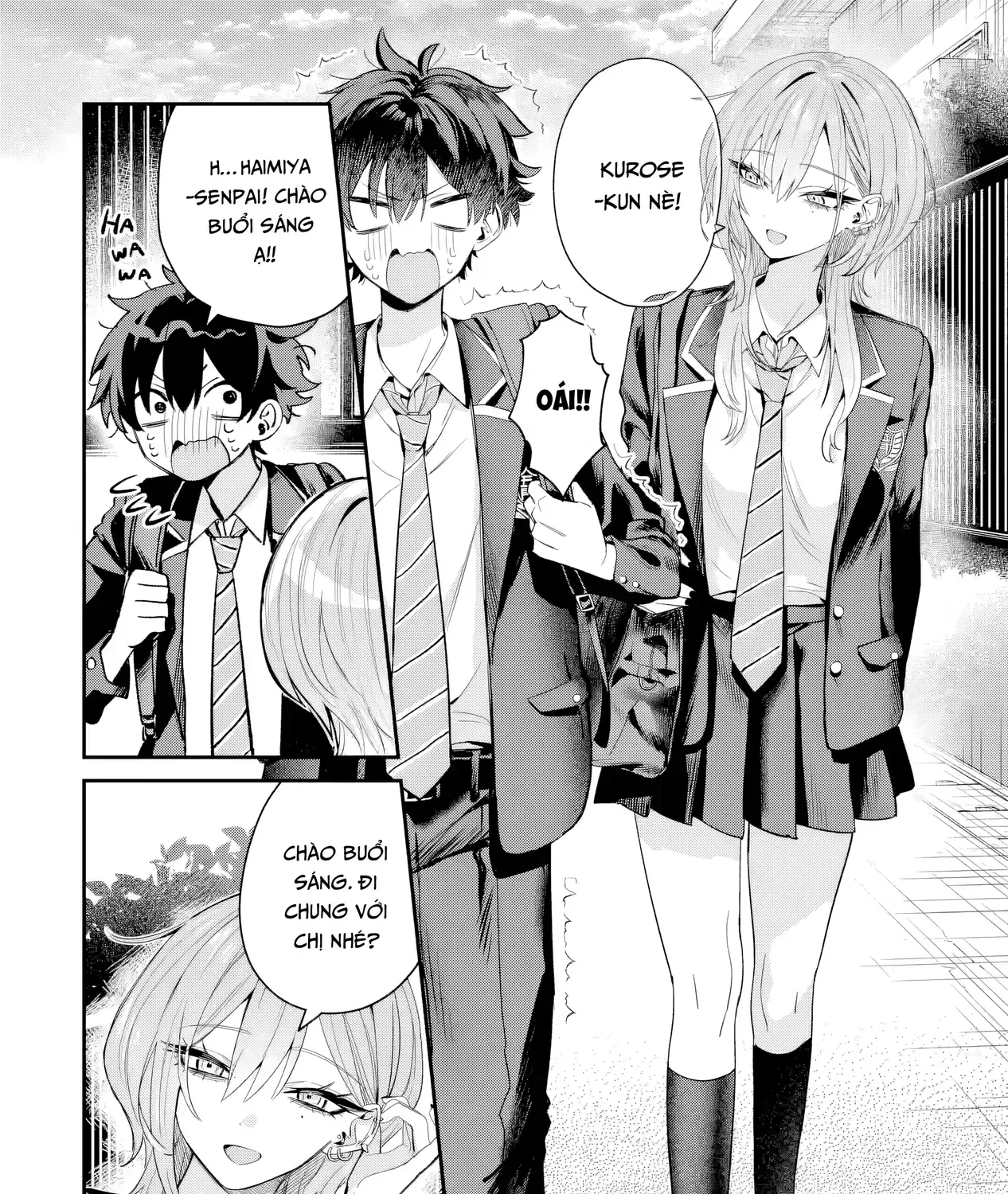 Haimiya-Senpai Vừa Đáng Sợ Lại Vừa Đáng Yêu! Chap 7 - Next Chap 8