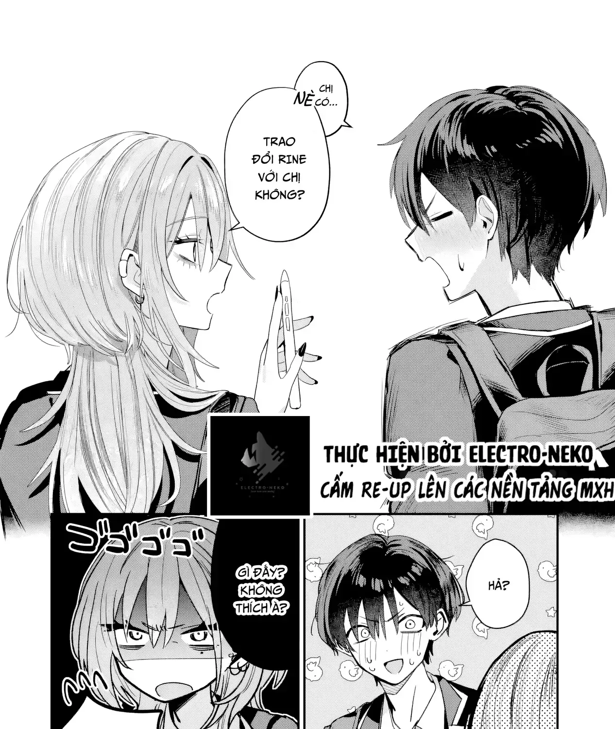 Haimiya-Senpai Vừa Đáng Sợ Lại Vừa Đáng Yêu! Chap 7 - Next Chap 8