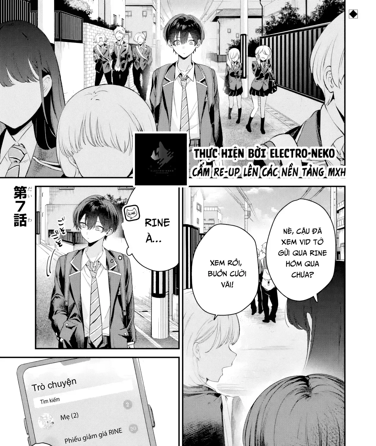 Haimiya-Senpai Vừa Đáng Sợ Lại Vừa Đáng Yêu! Chap 7 - Next Chap 8