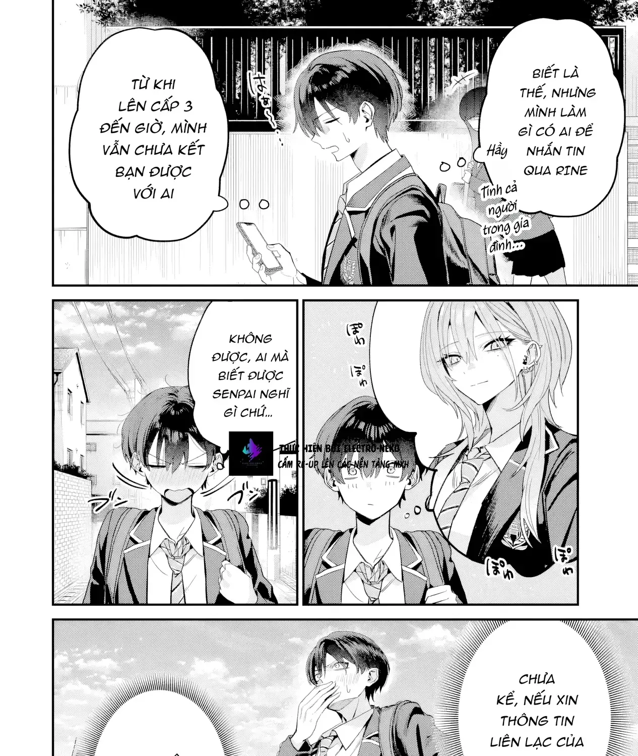 Haimiya-Senpai Vừa Đáng Sợ Lại Vừa Đáng Yêu! Chap 7 - Next Chap 8