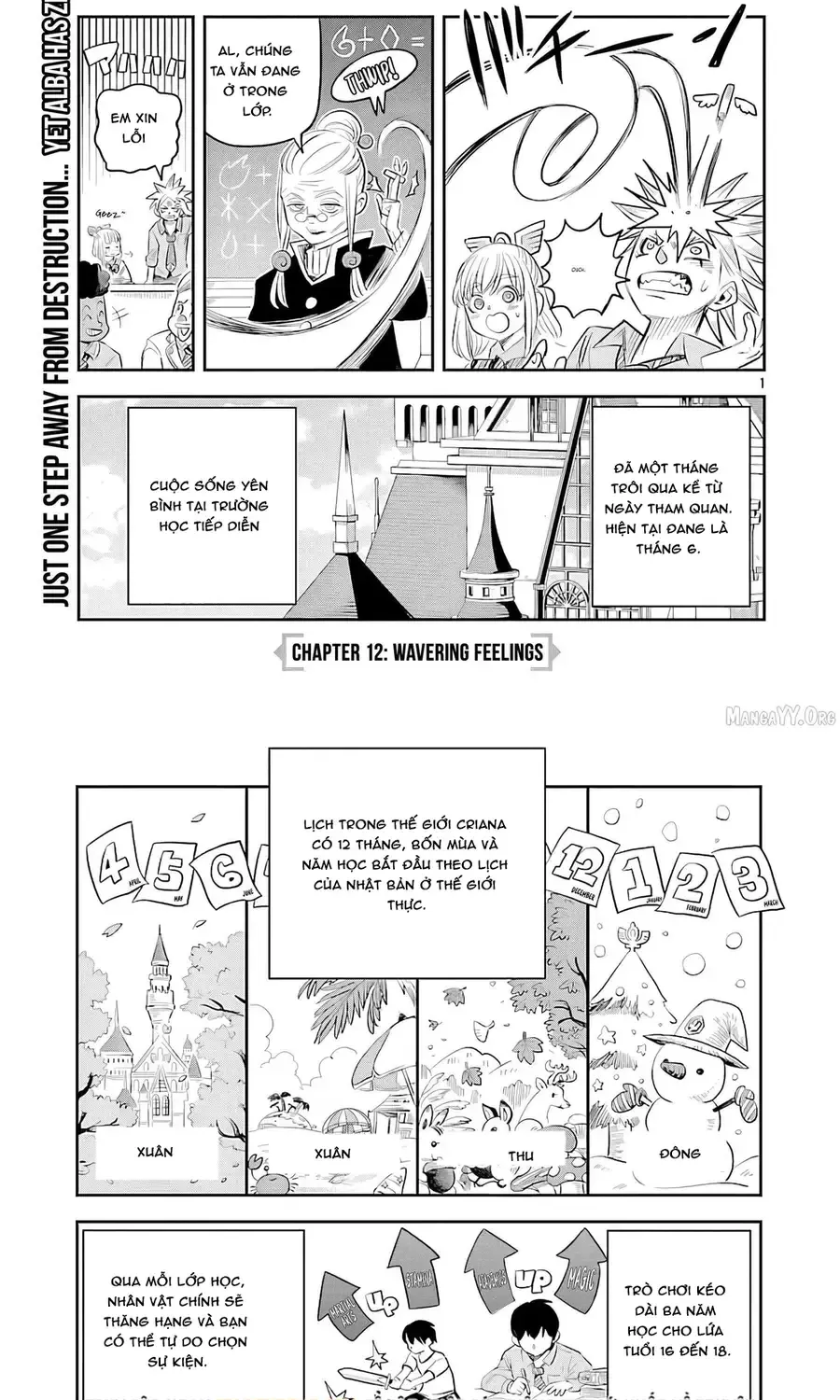 Hametsu Flag Kaihi No Tame Yamaoku E Hikikomotteita Saikyou No Akuyaku Wa, Tasuketa Heroine Ni Yotte Omotebutai E Tatasareru Chap 12 - Next Chap 13
