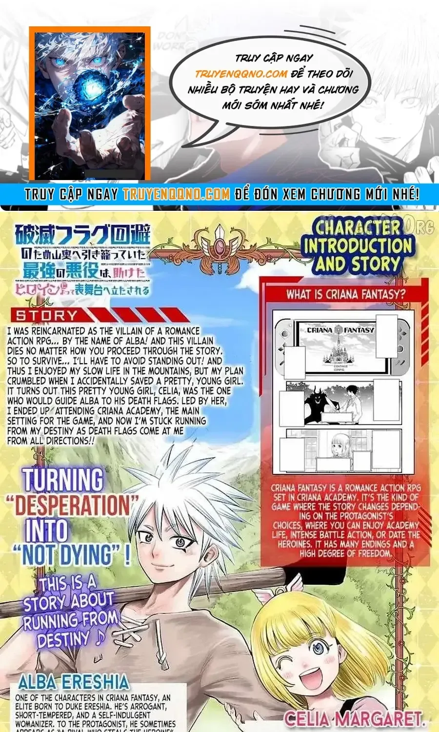 Hametsu Flag Kaihi No Tame Yamaoku E Hikikomotteita Saikyou No Akuyaku Wa, Tasuketa Heroine Ni Yotte Omotebutai E Tatasareru Chap 13 - Next Chap 14