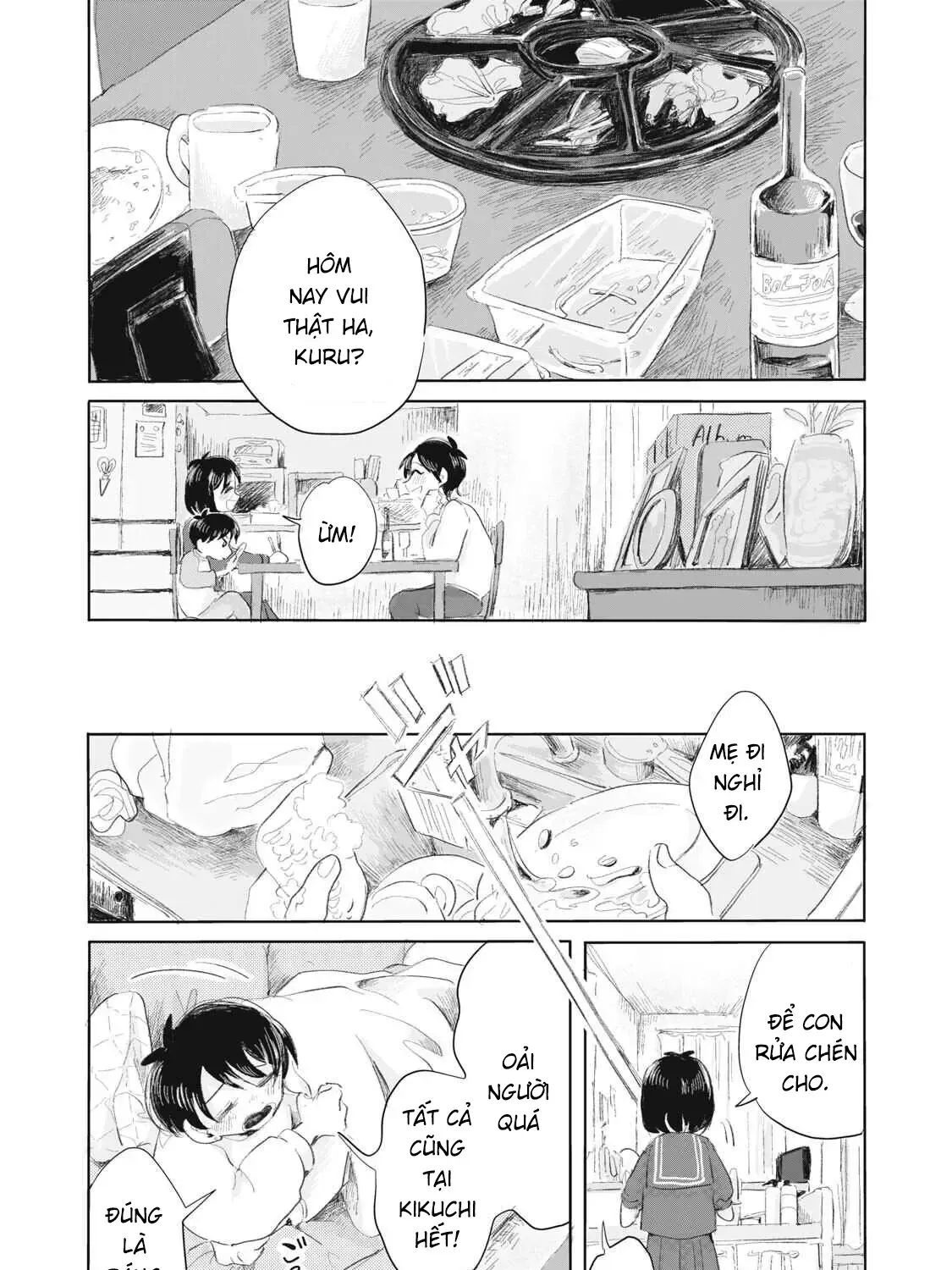 "Hạnh Phúc" Của Kuru Chap 1 - Next Chap 2