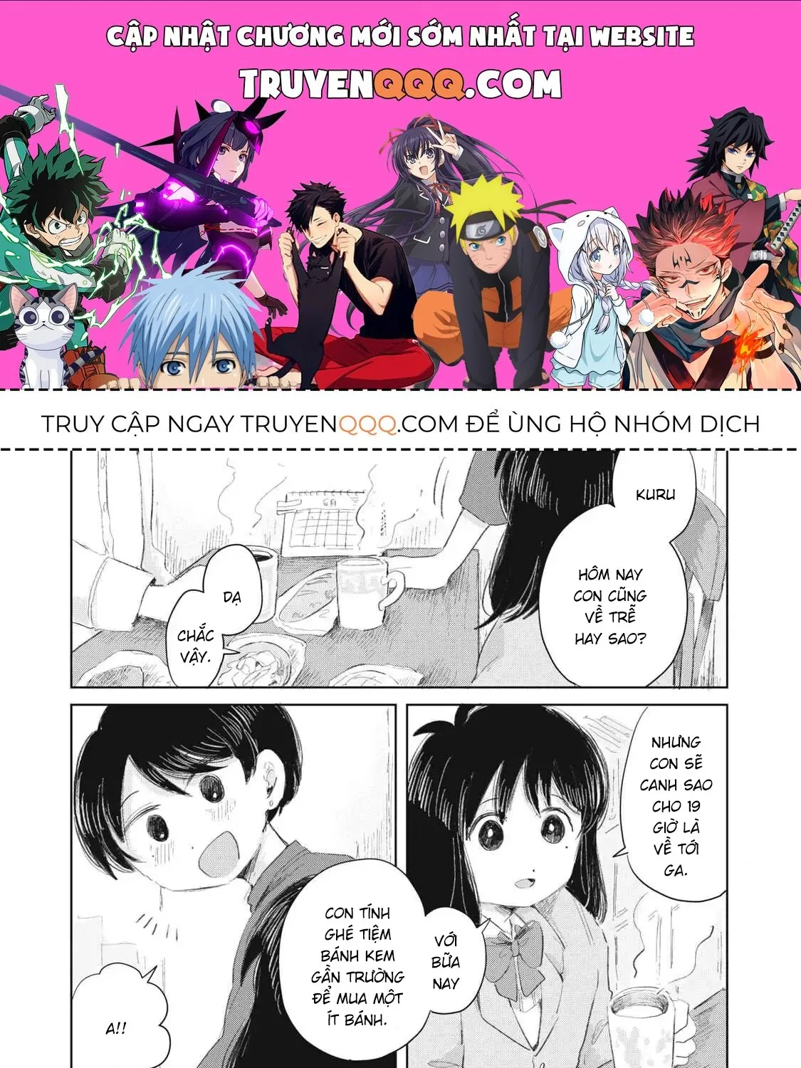 "Hạnh Phúc" Của Kuru Chap 13 - Next Chap 14