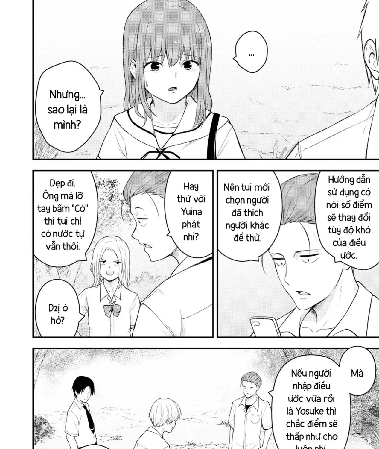 Happiness - Ứng Dụng Toại Nguyện Điều Ước Chap 4 - Next Chap 5