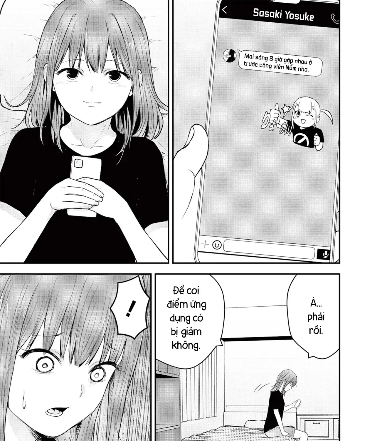 Happiness - Ứng Dụng Toại Nguyện Điều Ước Chap 8 - Next Chap 9