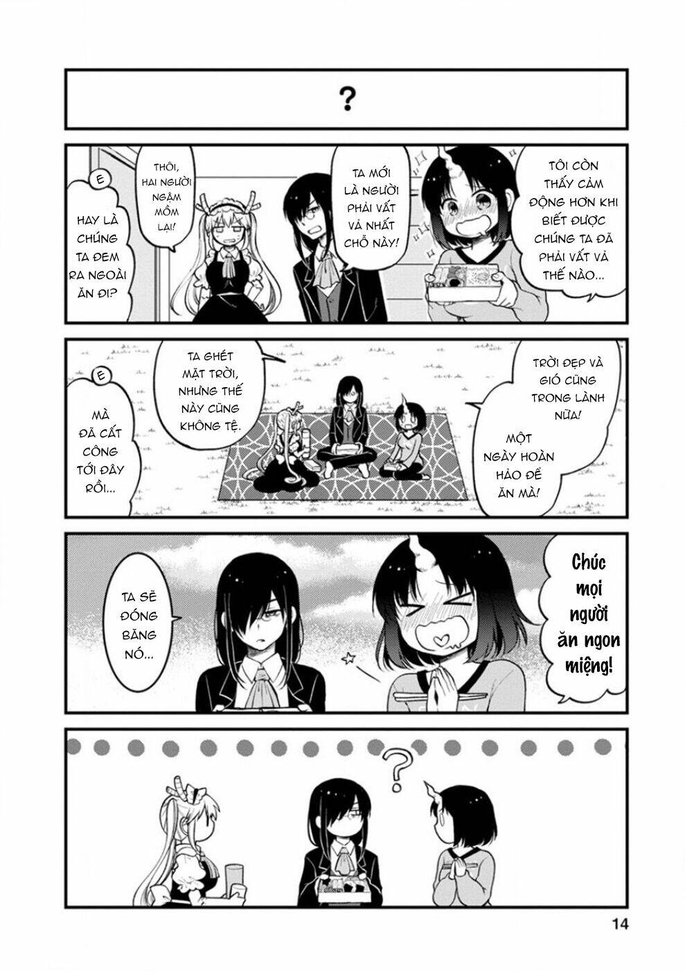 Hầu Gái Rồng Nhà Kobayashi: Nhật Ký Công Sở Của Elma Chap 10 - Next Chap 11