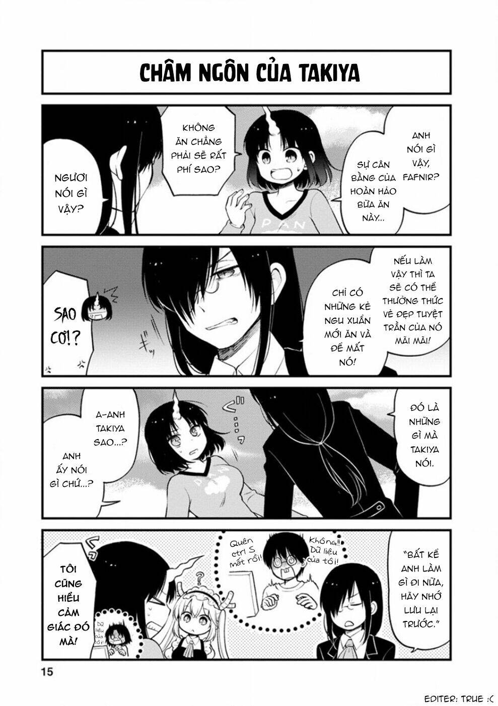 Hầu Gái Rồng Nhà Kobayashi: Nhật Ký Công Sở Của Elma Chap 10 - Next Chap 11