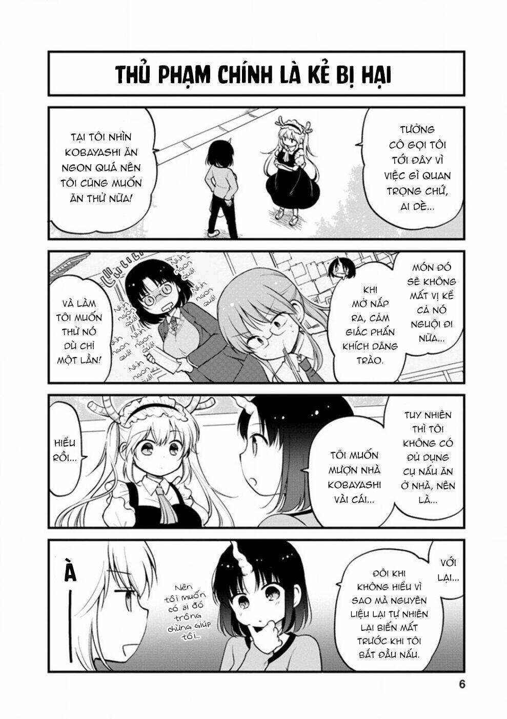 Hầu Gái Rồng Nhà Kobayashi: Nhật Ký Công Sở Của Elma Chap 10 - Next Chap 11