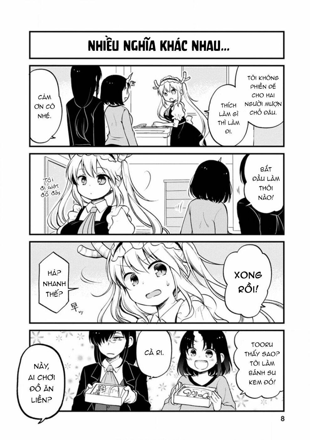 Hầu Gái Rồng Nhà Kobayashi: Nhật Ký Công Sở Của Elma Chap 10 - Next Chap 11