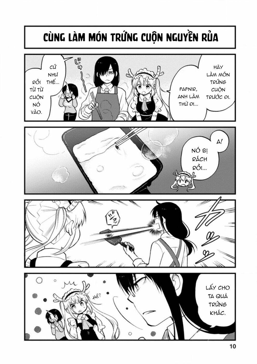 Hầu Gái Rồng Nhà Kobayashi: Nhật Ký Công Sở Của Elma Chap 10 - Next Chap 11