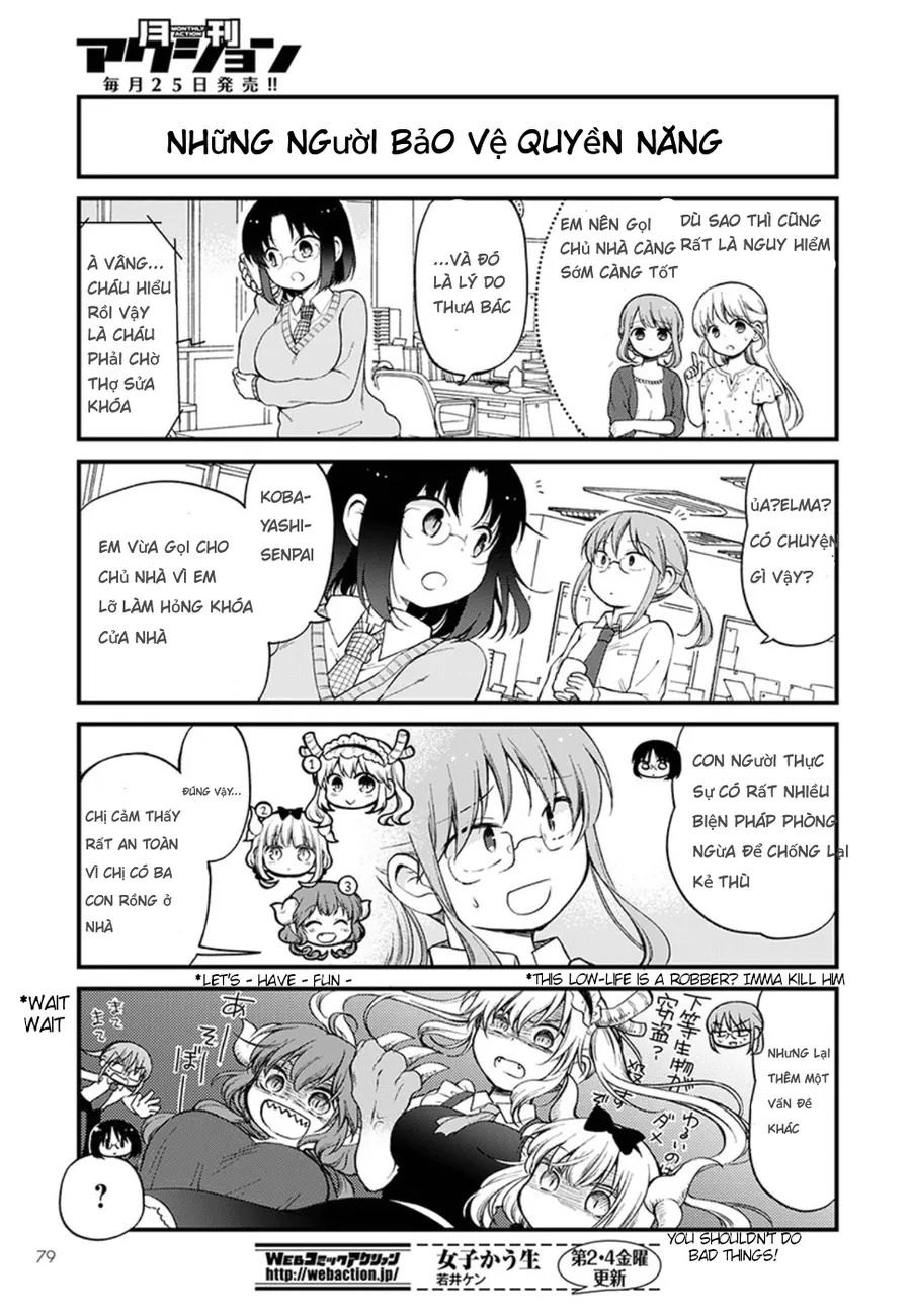 Hầu Gái Rồng Nhà Kobayashi: Nhật Ký Công Sở Của Elma Chap 11 - Next Chap 12