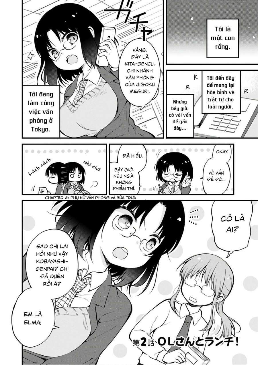 Hầu Gái Rồng Nhà Kobayashi: Nhật Ký Công Sở Của Elma Chap 2 - Next Chap 3