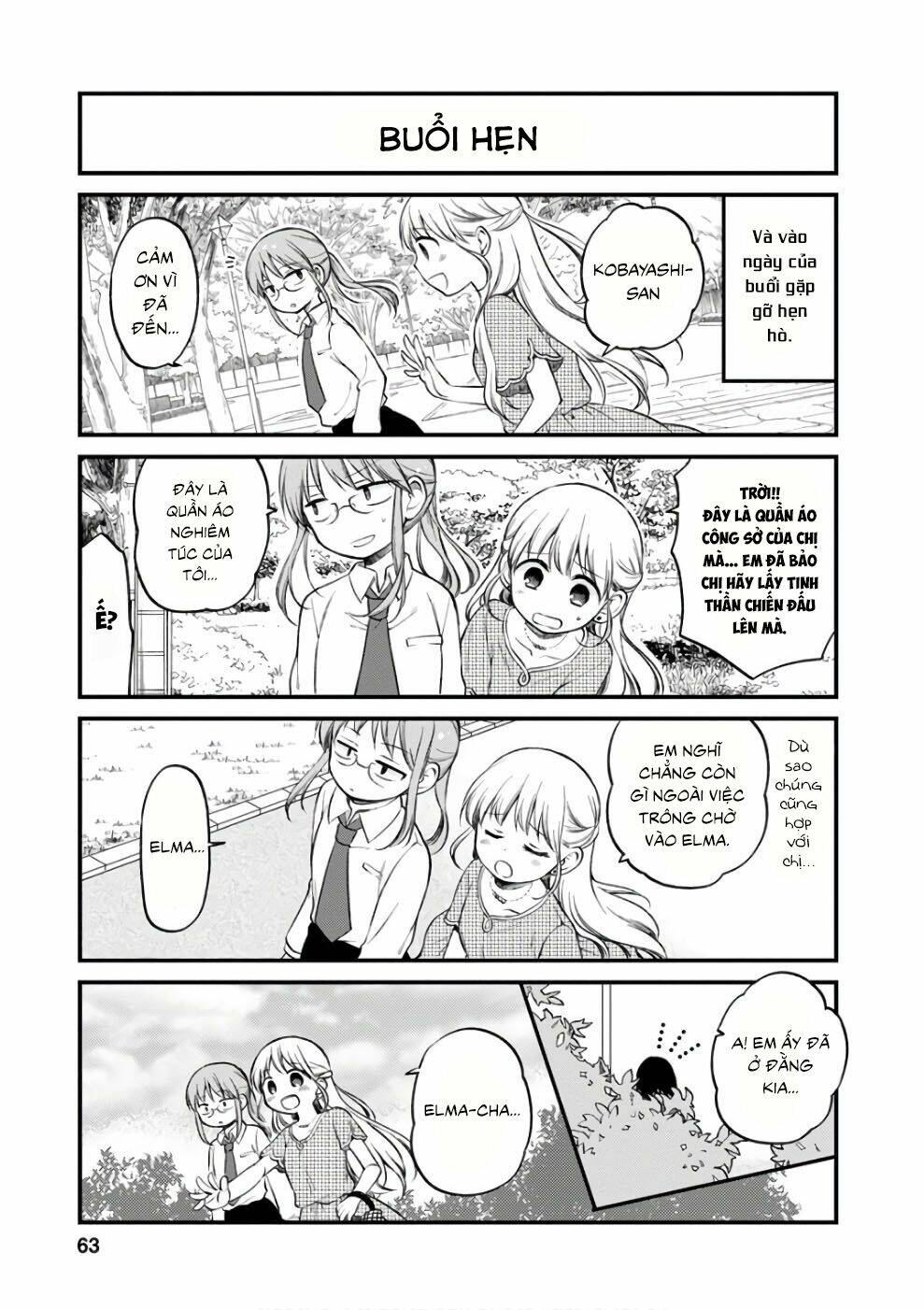 Hầu Gái Rồng Nhà Kobayashi: Nhật Ký Công Sở Của Elma Chap 4 - Next Chap 5