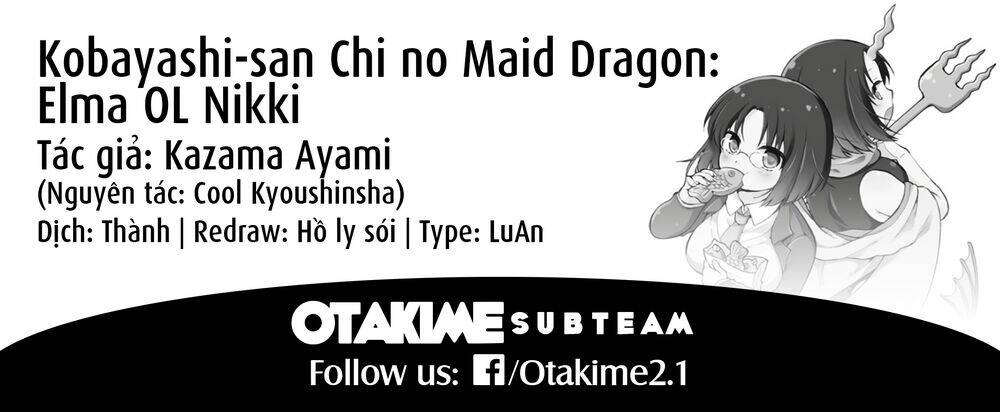 Hầu Gái Rồng Nhà Kobayashi: Nhật Ký Công Sở Của Elma Chap 4 - Next Chap 5