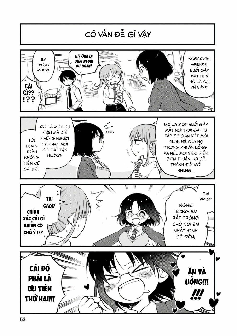 Hầu Gái Rồng Nhà Kobayashi: Nhật Ký Công Sở Của Elma Chap 4 - Next Chap 5