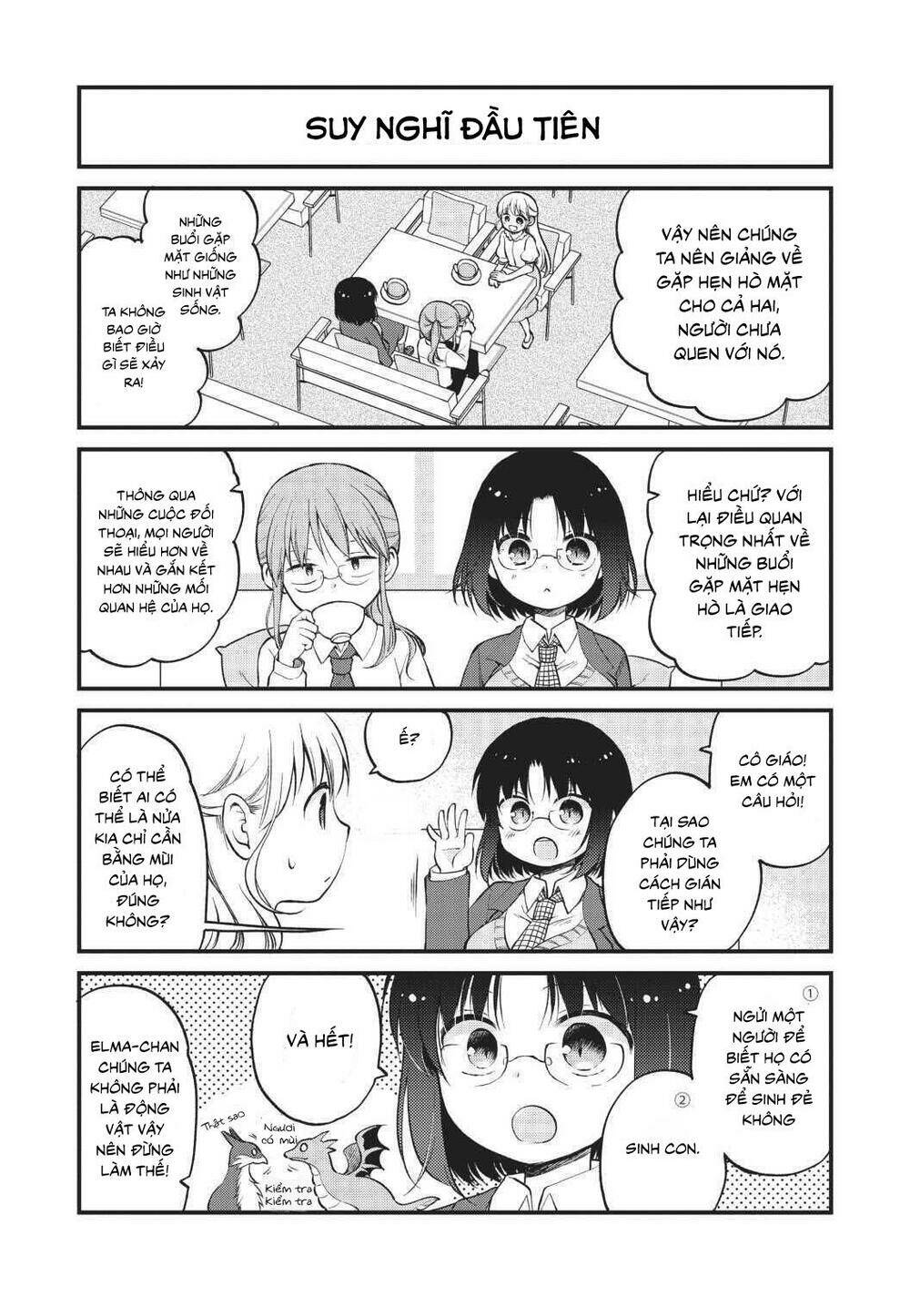 Hầu Gái Rồng Nhà Kobayashi: Nhật Ký Công Sở Của Elma Chap 4 - Next Chap 5