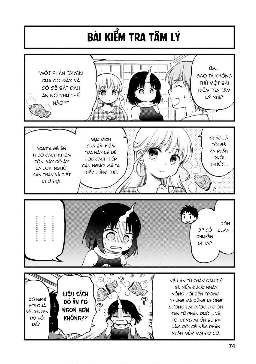 Hầu Gái Rồng Nhà Kobayashi: Nhật Ký Công Sở Của Elma Chap 5 - Next Chap 6